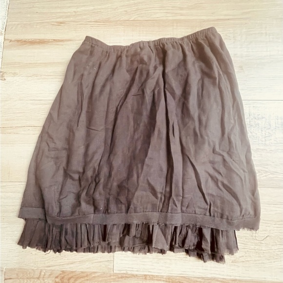 Kristensen du Nord Brown Skirt S - Picture 5 of 6